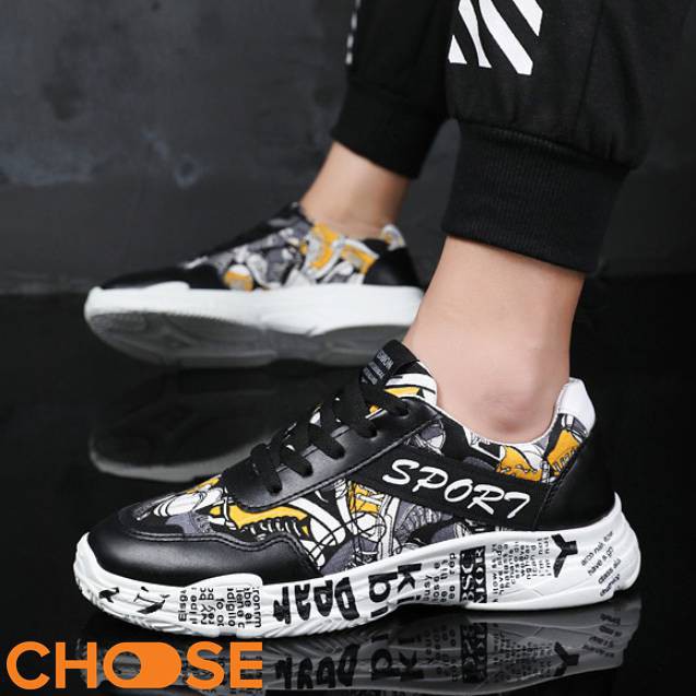 Giày Nam Choose Sneaker Phối Nhiều Màu Kiểu Dáng GEOMATRIC Thu Đông | BigBuy360 - bigbuy360.vn