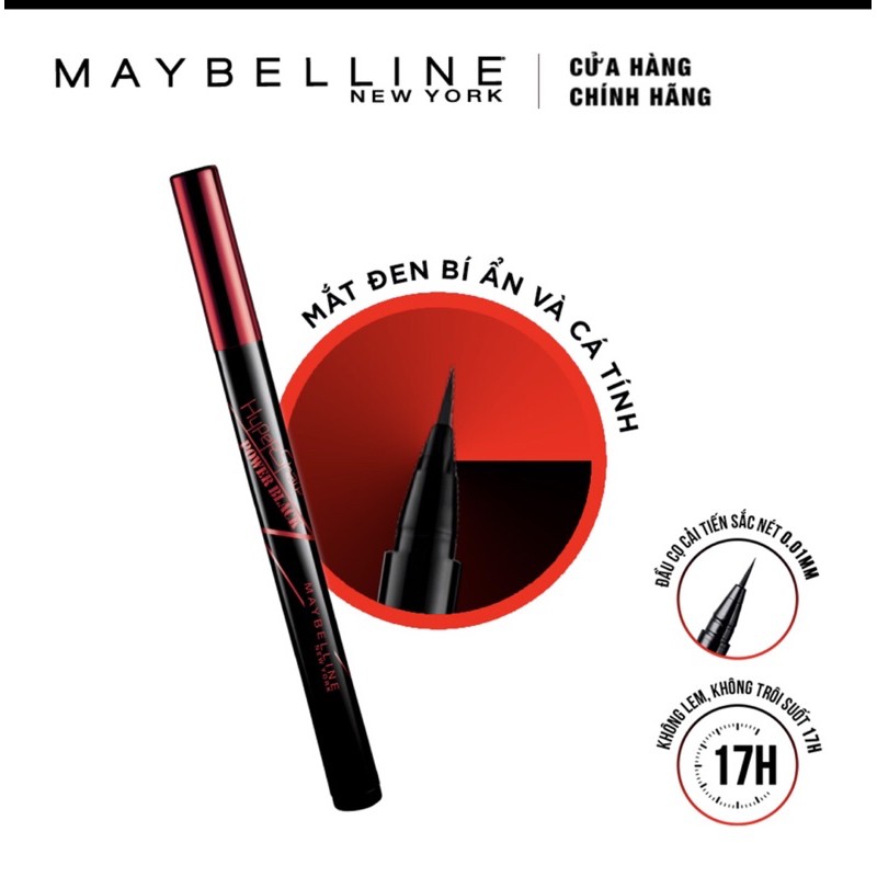 Kẻ Mắt Nước Maybelline HyperSharp Power Black Liquid Liner 0.5g