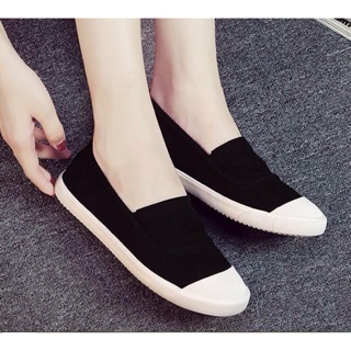 Giày slip on trơn - chat trc khi đặt hàng