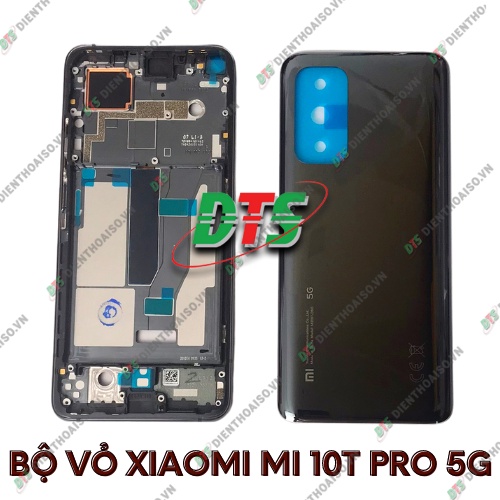 Vỏ bộ xiaomi mi 10t pro xám đen