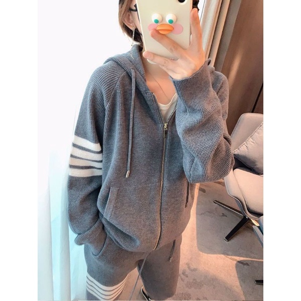 ẢNH THẬT Set Đồ Thể Thao Trơn Có Mũ