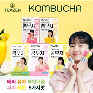 Trà Thanh Nhiệt Teazen Kombucha 4 Vị Hàn Quốc