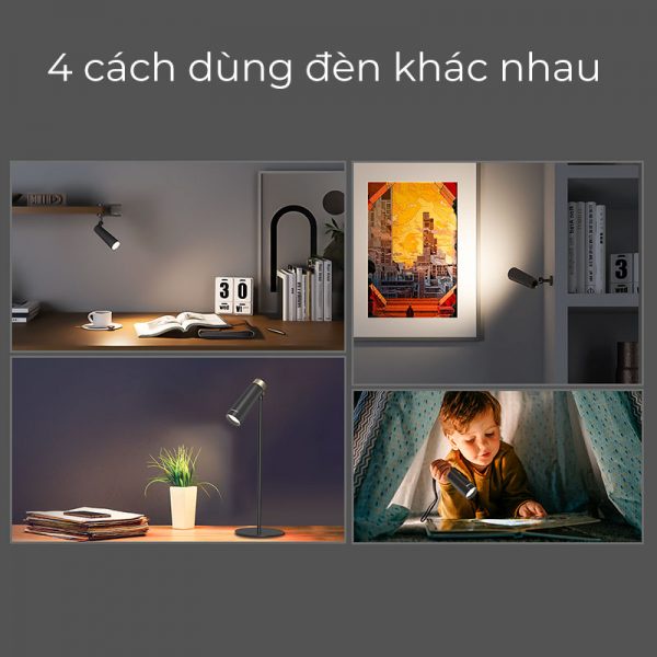 Đèn bàn tích điện Yeelight YLYTD0011 đa năng 4-in-1 - Tích hợp pin 1800mAh