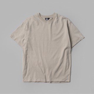 Áo thun nam tay lỡ form rộng Cotton 100%. Áo phông trơn unisex cá tính Màu Beige - Gori VietNam