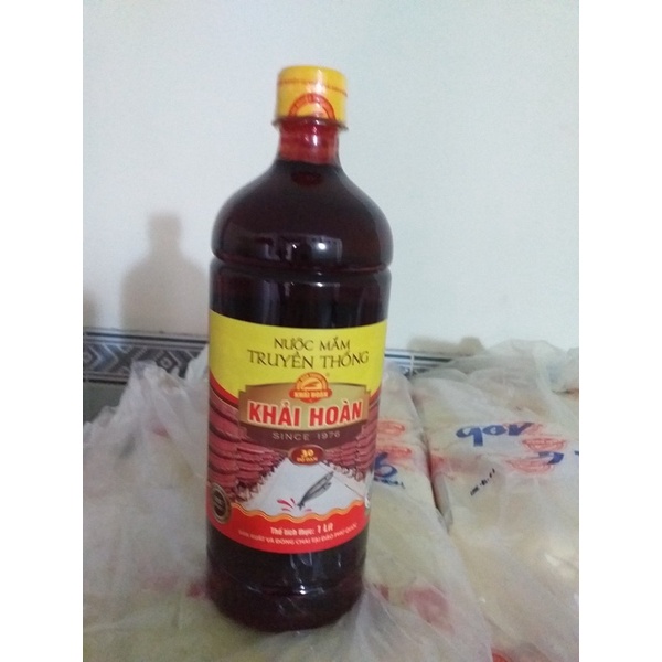 nước mắm 30 đạm chai nhựa 1 lít