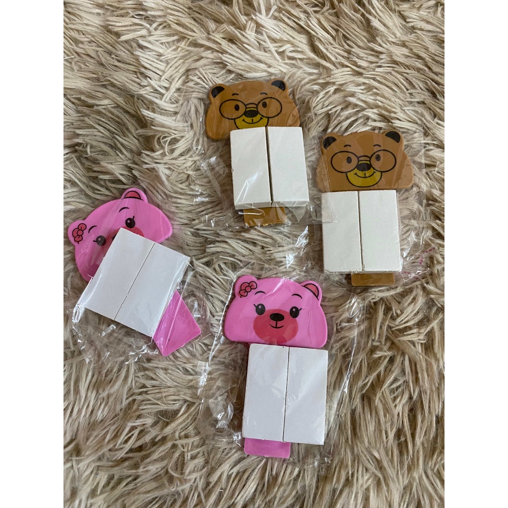 Dụng cụ nhấc nắp bồn cầu thông minh chống vi khuẩn hình thú siêu dễ thương, có thể chọn mẫu