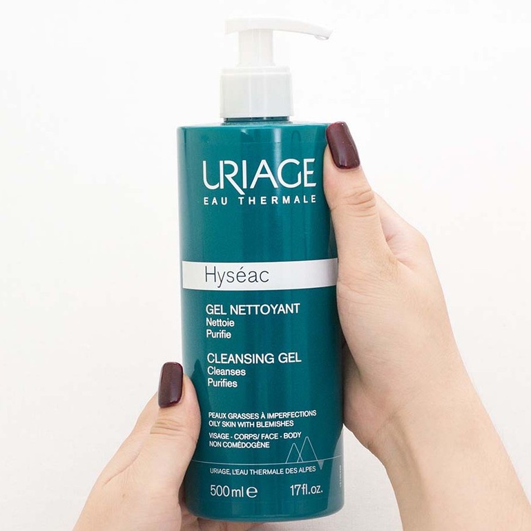 Uriage Hyséac Gel Nettoyant - Sữa Rửa Mặt Cho Da Mụn Dầu [Nhiều Loại Dung Tích]