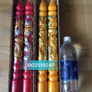 Đèn cầy sáp Song Long