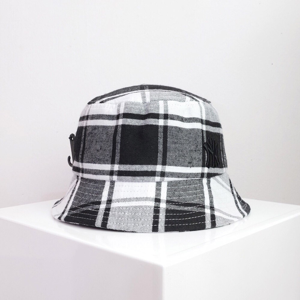Nón bucket chính hãng, mũ bucket kẻ Hàn Quốc cá tính - TẶNG KÈM HỘP CHÍNH HÃNG