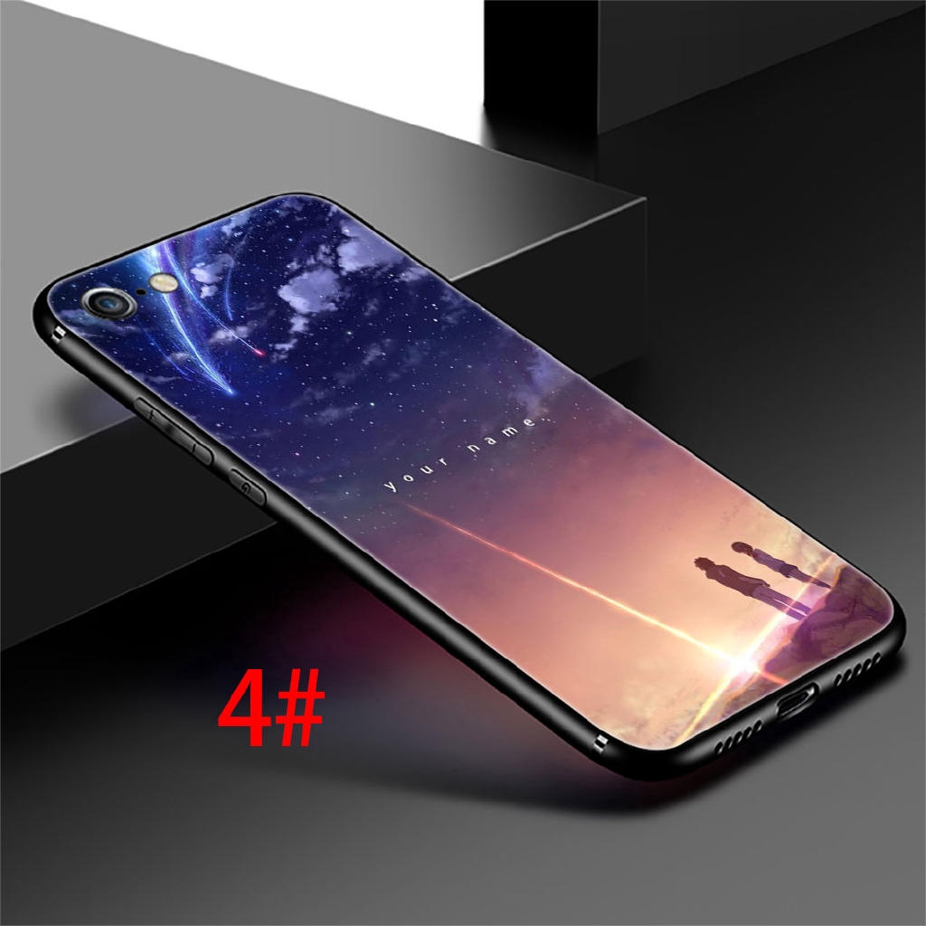 Ốp điện thoại in hình phim anime your name cho iPhone XS Max XR 10 X 7 8 Plus 6s 5s