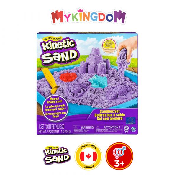 Bộ cát, dụng cụ và khay chơi cát Kinetic Sand 6024397