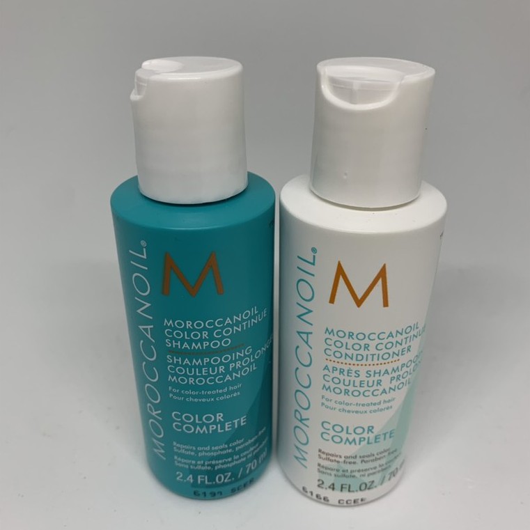 Chính hãng  Dầu gội xả duy trì màu nhuộm Color Complete Moroccanoil Conditioner 70mlx2 ( New 2021 )