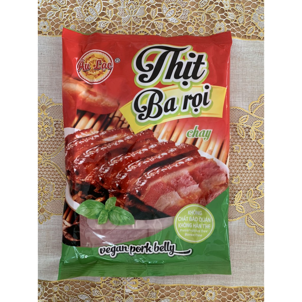 THỊT BA RỌI CHAY ÂU LẠC