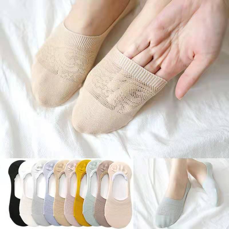 Giày lười nữ da màu đen đế cao 4cm, giày slip on nữ G9285