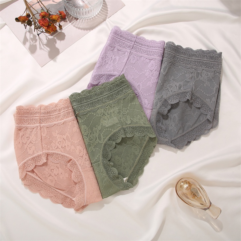 Cute Byte Quần Lót Ren Hoa Xuyên Thấu Thoáng Khí Gợi Cảm Dễ Thương Cho Nữ