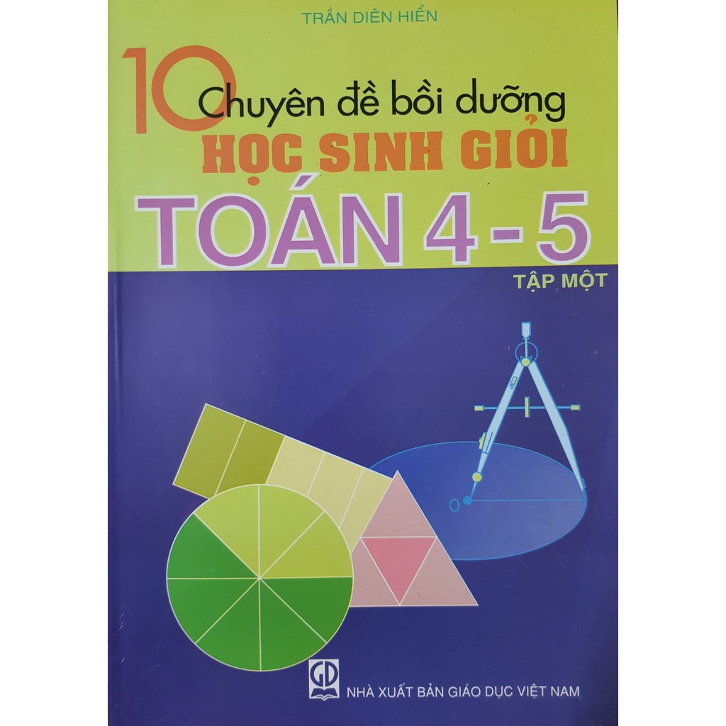 Sách - Combo 10 Chuyên đề bồi dưỡng học sinh giỏi Toán 4-5