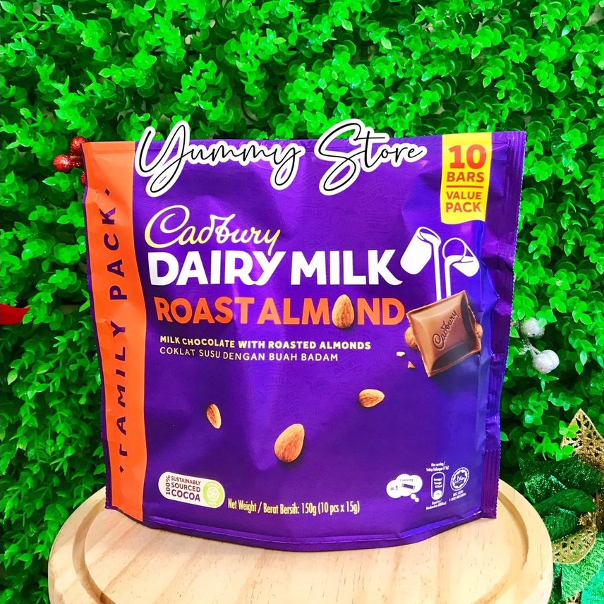 Socola Cadbury Dairy Milk Family Pack Gói 150G