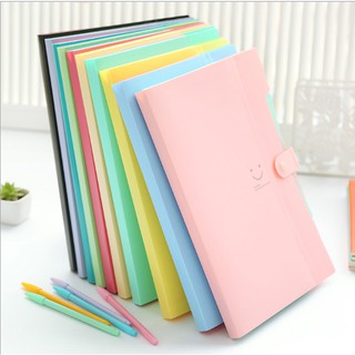 Kẹp giấy A4 File Đựng Tài Liệu Mặt Cười Cute Chống Thấm Nước Tiện Dụng Cho Văn Phòng Trường Học