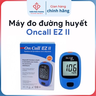 Máy đo đường huyết Oncall EZ II kèm hộp 25 que thử, bảo hành chính hãng