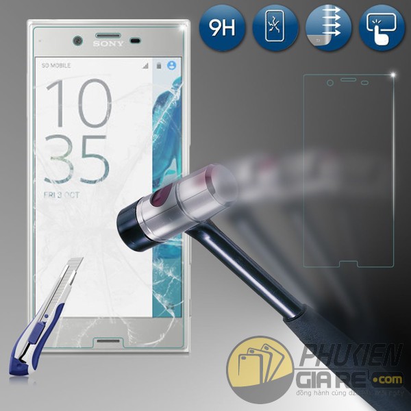 Combo 2 kính cường lực Sony Xperia XZ Premium - G8141 - G8142 - Trong suốt - Cảm ứng mượt mà
