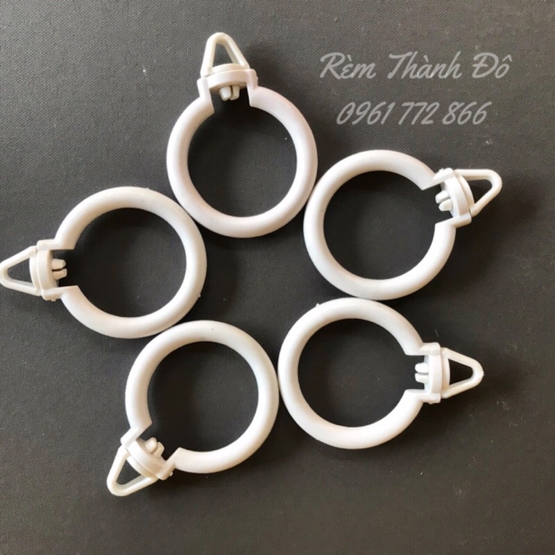 Móc treo rèm/ khoen tròn treo rèm / vòng treo rèm