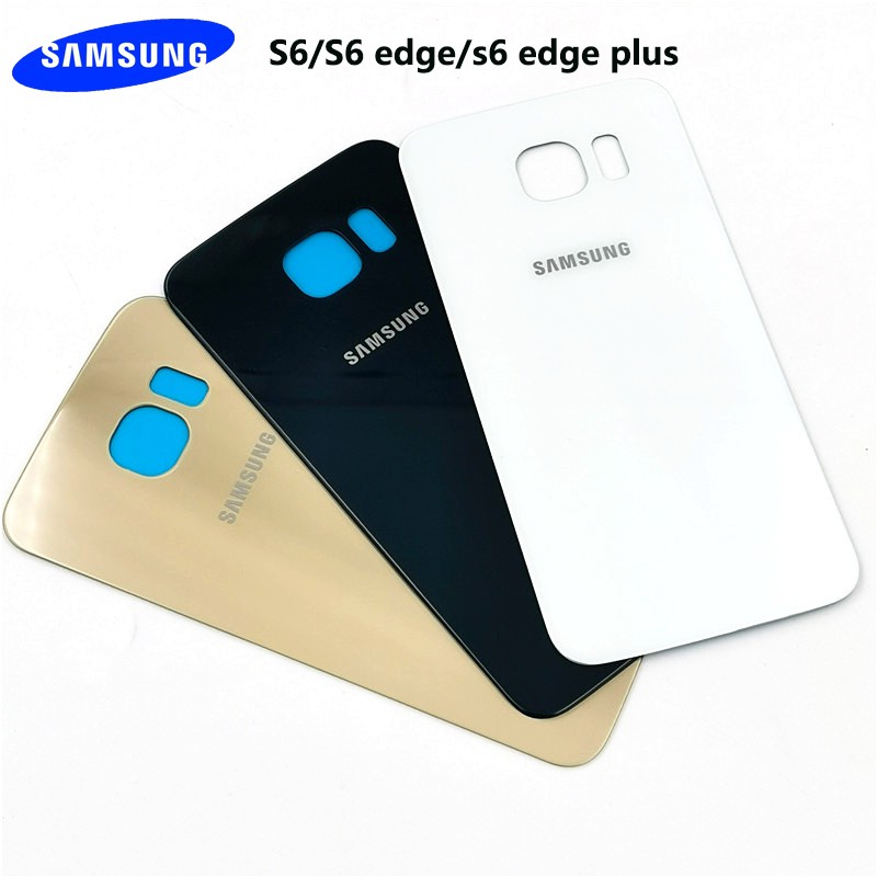 Nắp Lưng Điện Thoại Bằng Kính Thay Thế Cho Samsung Galaxy S6 G920 S6 Edge G925 S6 Edge Plus G928