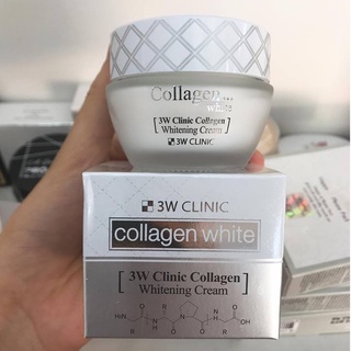 Kem Dưỡng Trắng Da Tinh Chất Collagen 3W Clinic Collagen Whitening Cream