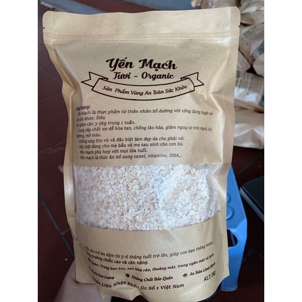 Yến mạch tươi túi 1kg