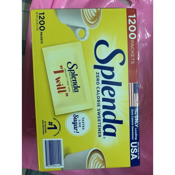 Combo gói Đường ăn kiêng Splenda cho người bệnh tiểu đường, ăn kiêng, Keto DAS, Sweetener Sugar Replacement.