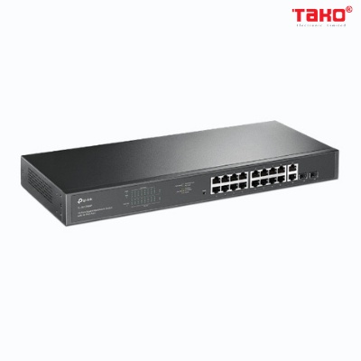 Bộ Chia Mạng, Thiết Bị Chuyển Mạch Tplink TL-SG1218MP,  Swich 18 cổng Gigabit, 16 PoE +