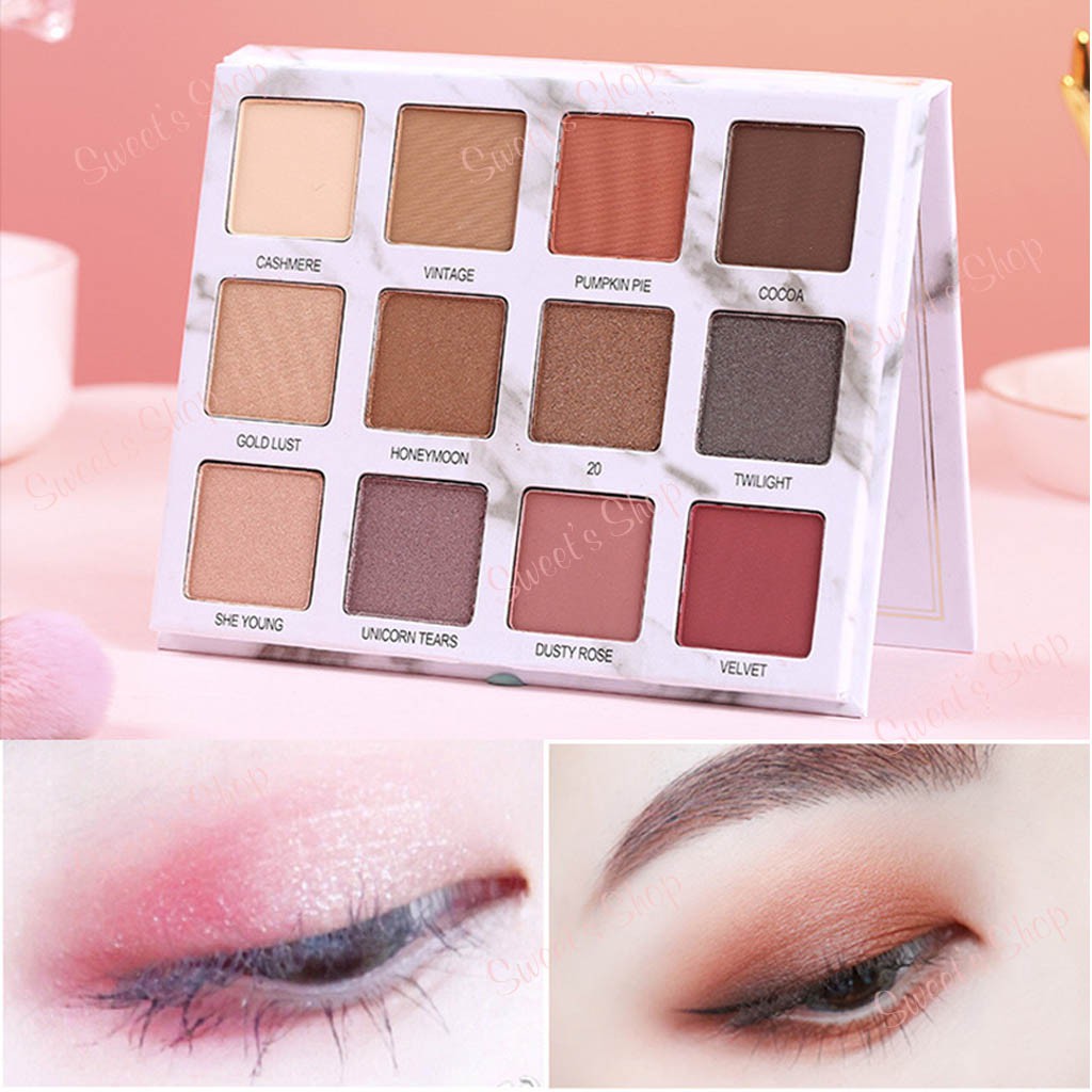 Bảng Phấn Mắt💖FREESHIP💖Bảng phấn mắt 12 ô màu Colour Geometry của Lameila hàng cao cấp nội địa Trung | WebRaoVat - webraovat.net.vn