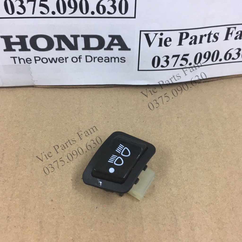 Nút công tắc thần thánh 3 chế độ pha cos tắt đèn xe Vision 2021-2023, Wave A 110, Blade 110, RSX Fi 110