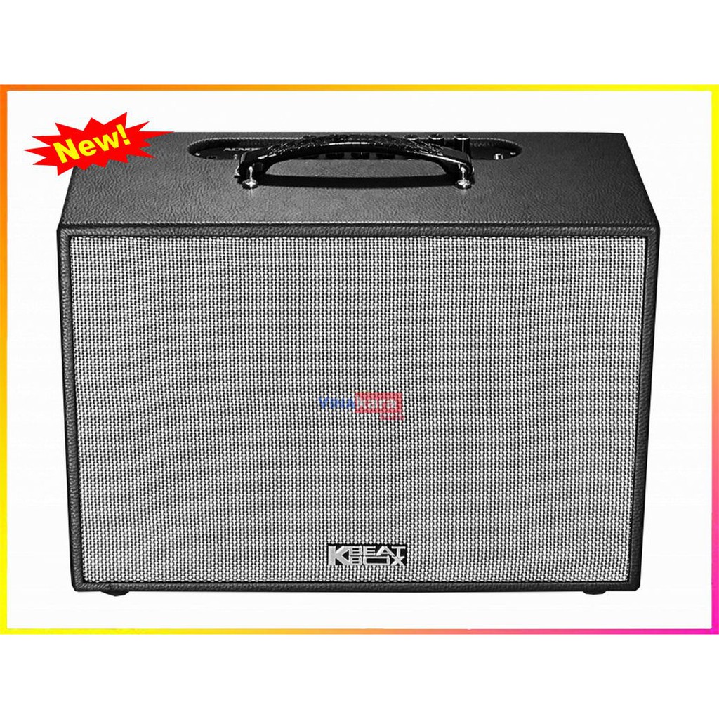 Loa kéo xách tay ACNOS KBEATBOX CS200PU, loa Karaoke mini di động cao cấp - Hàng chính hãng