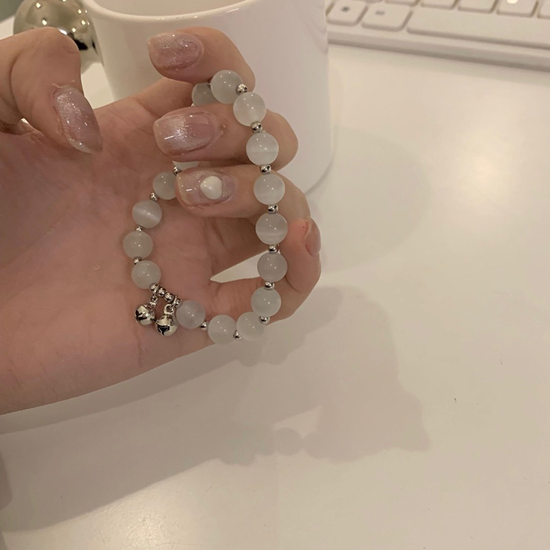 Vòng Tay Chuỗi Hạt Đá Opal Đơn Giản Thời Trang