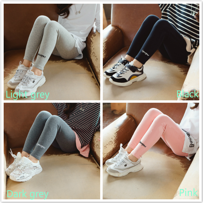 Quần Legging Cotton Phong Cách Hàn Quốc Cho Bé Gái