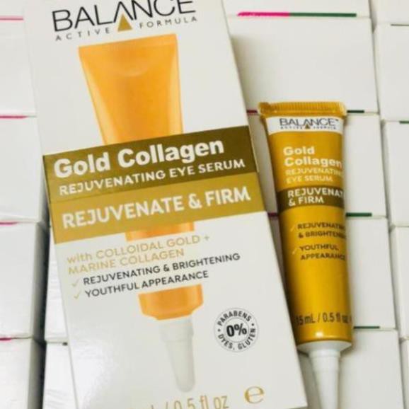 Serum Balance Gold collagen rejuventating eye serum mắt trẻ hóa và căng mịn vùng da | BigBuy360 - bigbuy360.vn