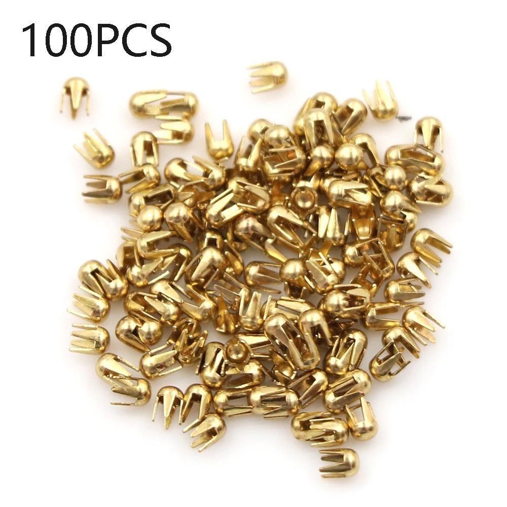 RAINBOW Set 100 Khóa Kim Loại Cho Búp Bê