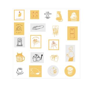 Set 60 Miếng Dán Trang Trí Dễ Thương! ( SLN )