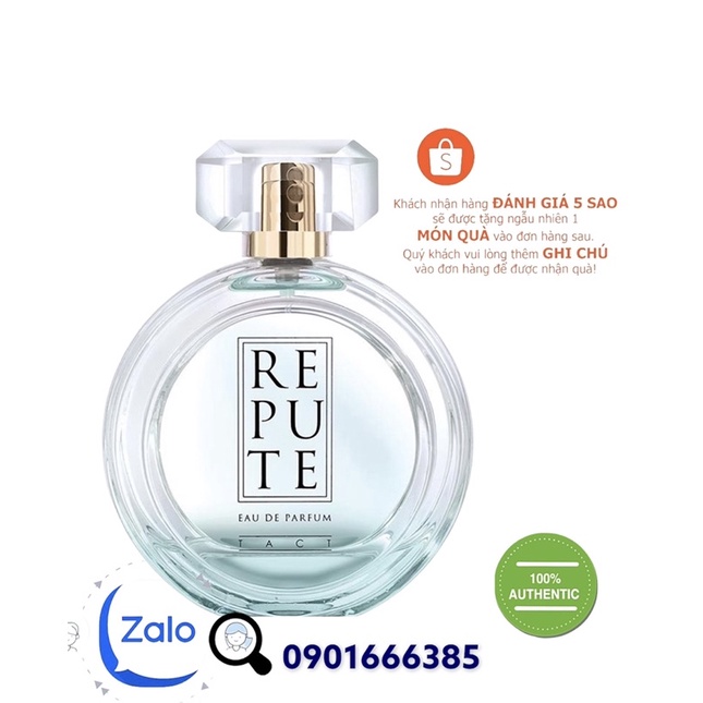 ❤❤Nước Hoa Nữ REPUTE (Xanh) 100ml Eau De Parfum Tact