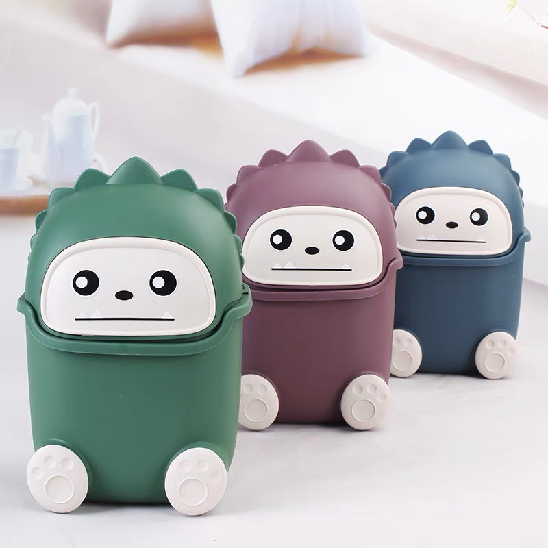 Hộp tiết kiệm, đựng đồ dùng mini nắp lật nhỏ gọn để bàn đa năng tiện dụng siêu dễ thương + kèm sticker