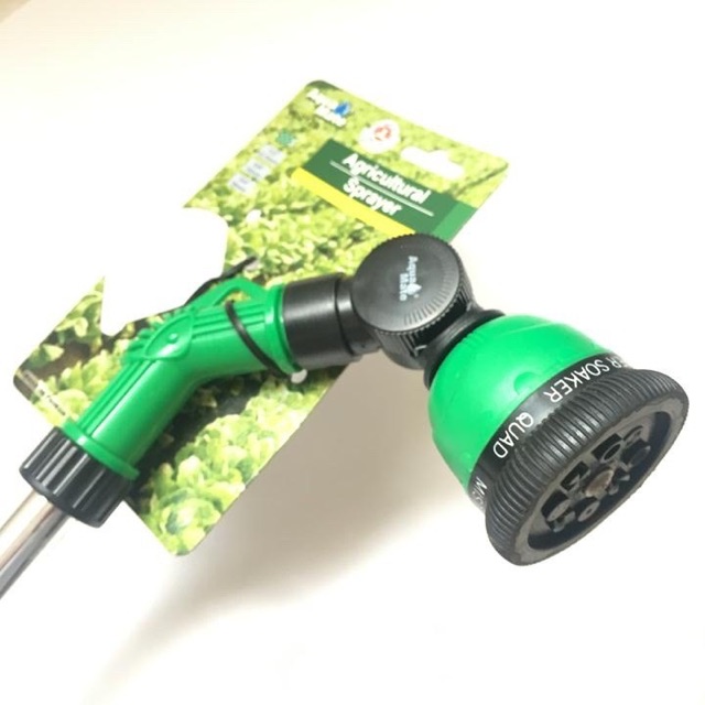 Vòi tưới cây đa năng 8 chế độ dài 70cm góc phun tuỳ chỉnh Aqua mate W2128