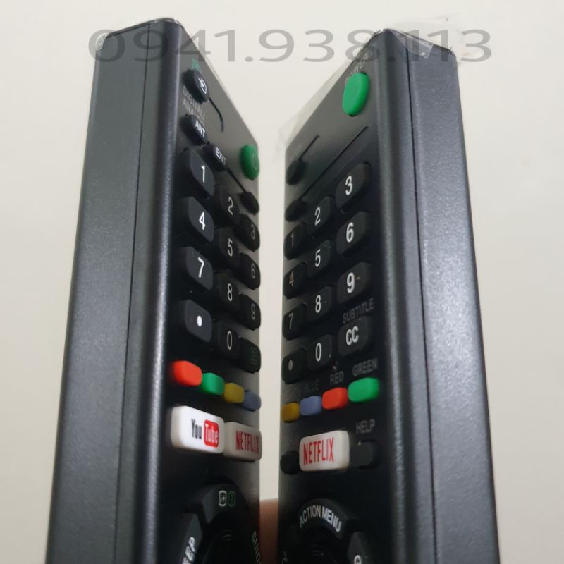 Remote tivi, Điều khiển tivi sony hàng cao cấp RMT-TX200, TX300 (HÀNG XUẤT MALAYSIA)