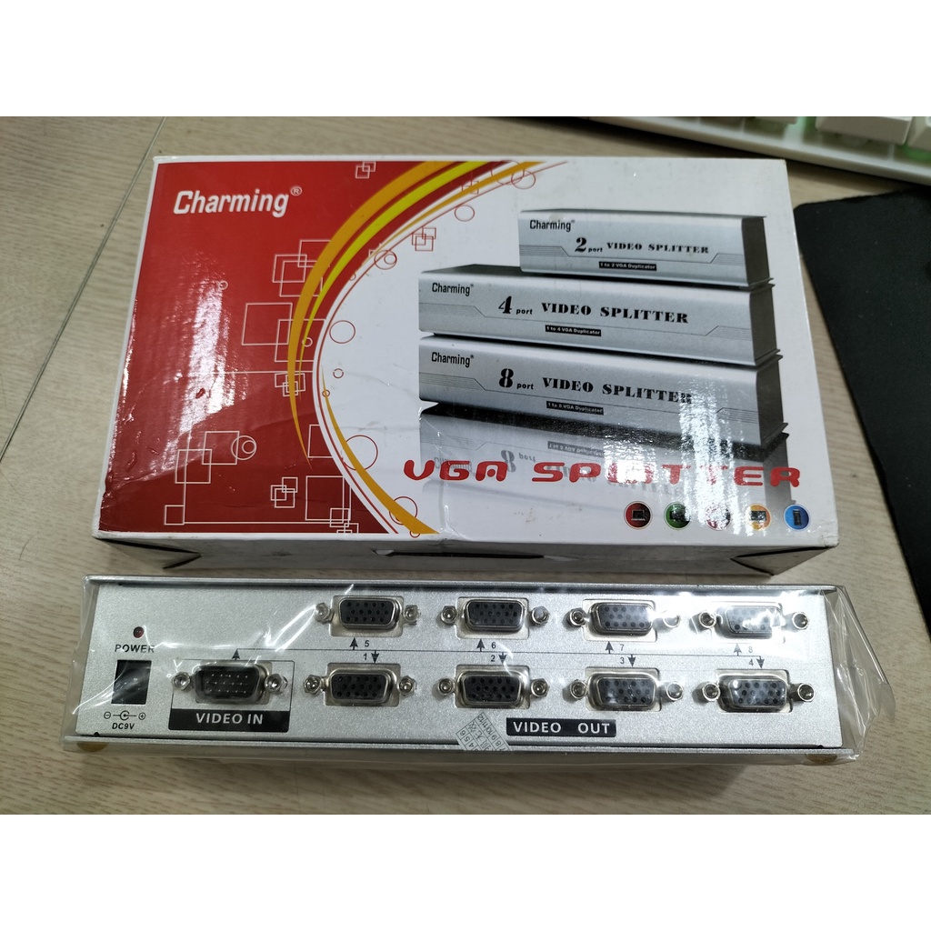 Bộ Chia VGA Splitter 1 ra 8 - NTH