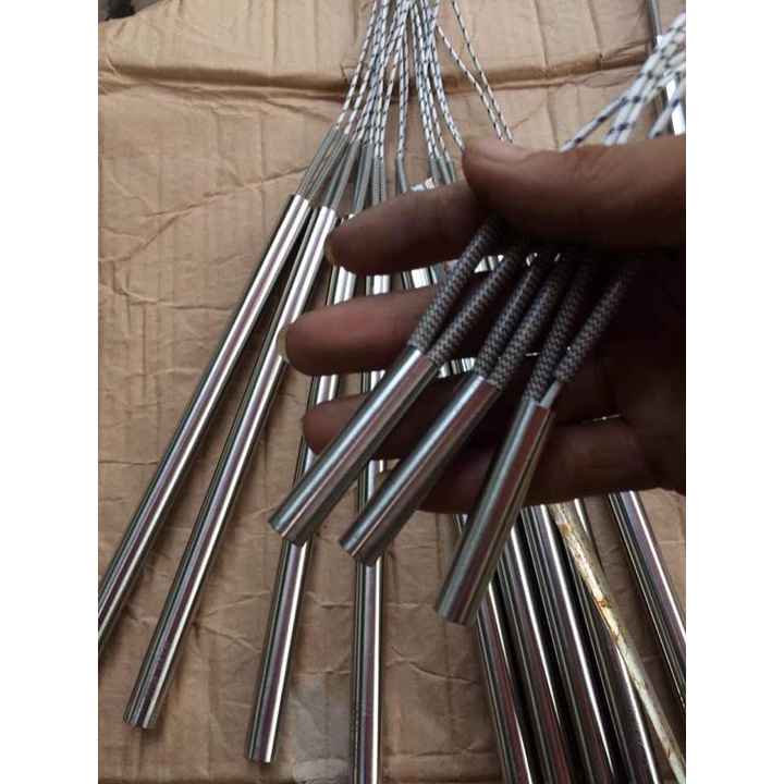 Thanh gia nhiệt PHI 12(MIỄN SHIP), Que gia nhiệt, ti nhiệt, điện trở khô 1 đầu, điện trở đốt nóng, điện trở sấy khuôn