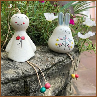 Chuông Gió Búp Bê Cầu Nắng Nhật Bản [ Teru teru bozu ] Quà Tặng Cầu May mắn