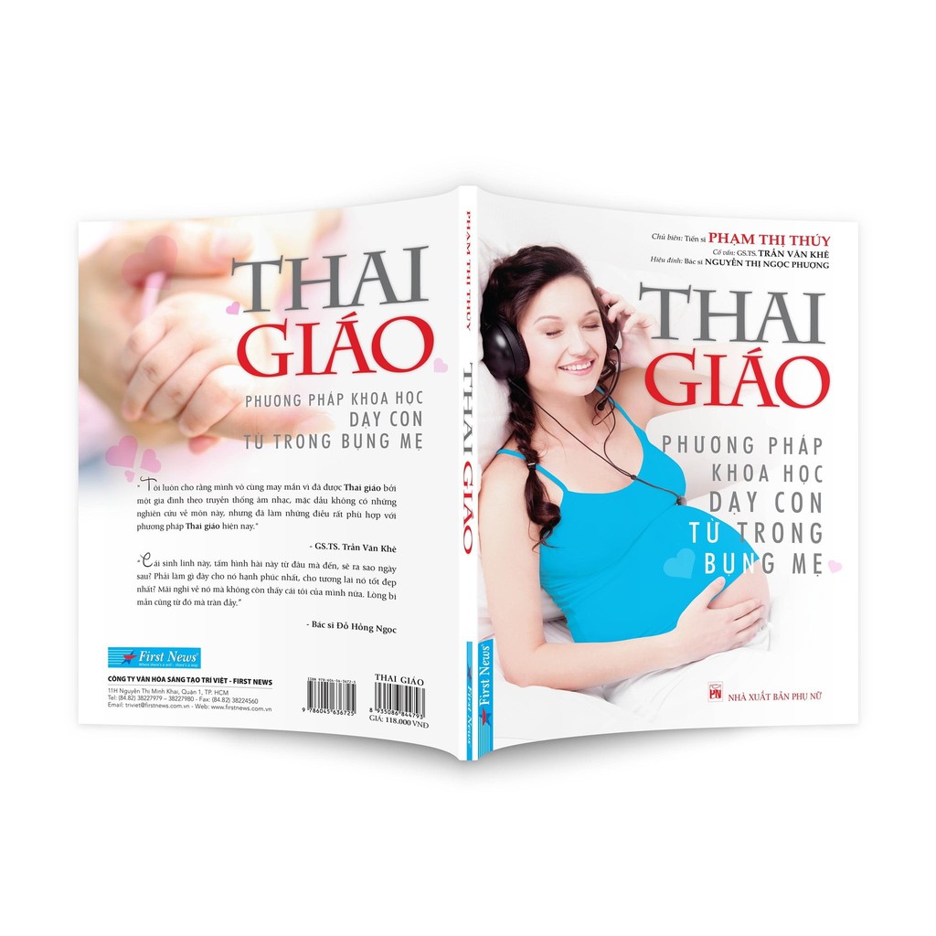 Sách - Thai Giáo (Phương pháp khoa học dạy con từ trong bụng mẹ) - First News