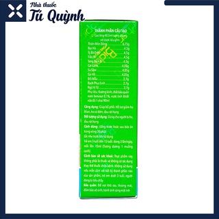 »» THIEN MÔN BỔ PHỔI TRẺ EM CHAI 90ML