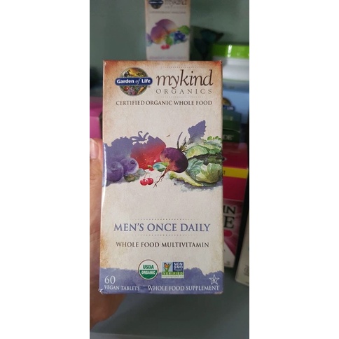 Vitamin tổng hợp hữu cơ Mykind cho Nam/Nữ Once Daily Garden of Life