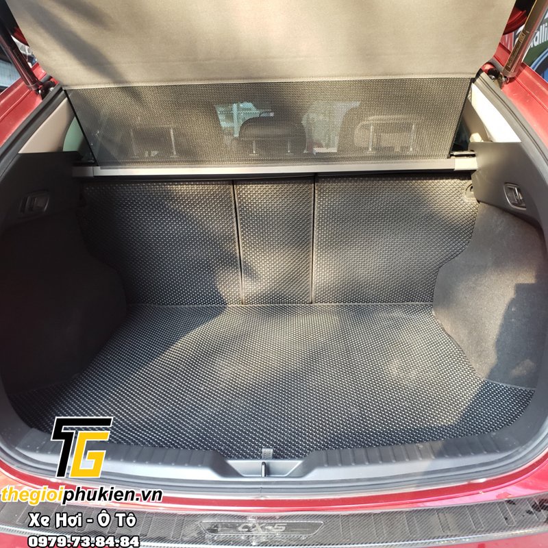 Bộ lót cốp và lưng hàng ghế Mazda CX5, CX-5 2018-2020 thương hiệu Kata