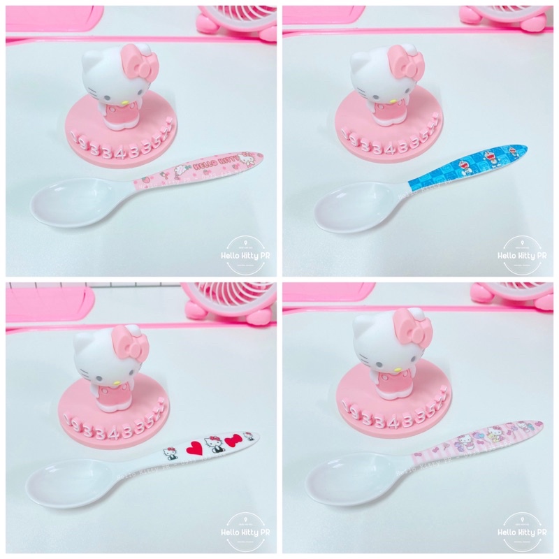 Muỗng thìa trẻ em Doremon - Hello Kitty - Doraemon